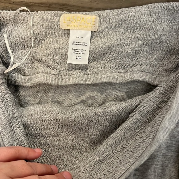 L SPACE NORTH SHORE JUMPER IN HEATHER GRAY SIZE LARGE - Picture 8 of 12
